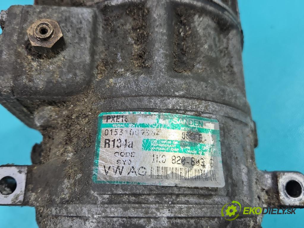 Vw Golf plus 1.9 tdi 105 hp manual 77 kW 1896 cm3 5- Kompresor: klíma 1K0820803G (Kompresor klimatizace)