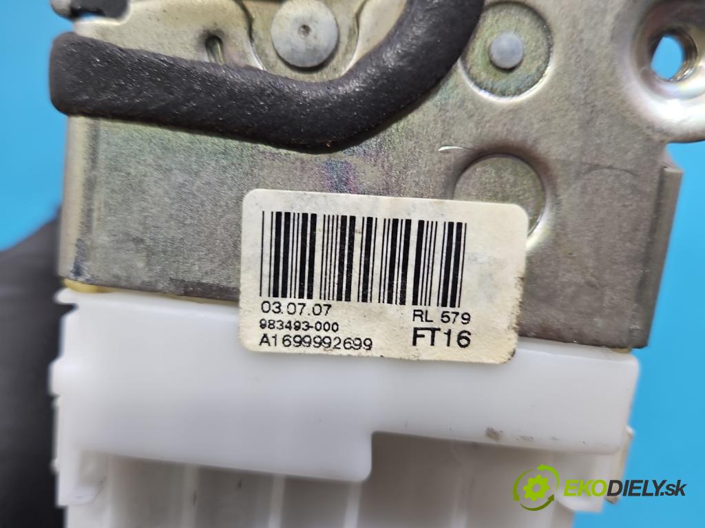 Mercedes B W245 2005-2011 2.0 cdi 140 HP automatic 103 kW 1992 cm3 5- zámok zadné ľavý A1699992699