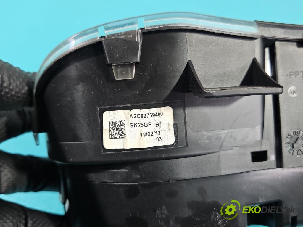 Skoda Roomster 1.4 16V 86 HP manual 63 kW 1390 cm3 5- prístrojovka/ budíky 5J0920801E (Prístrojová doska)