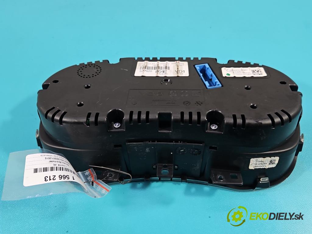 Skoda Roomster 1.4 16V 86 HP manual 63 kW 1390 cm3 5- prístrojovka/ budíky 5J0920801E (Prístrojová doska)