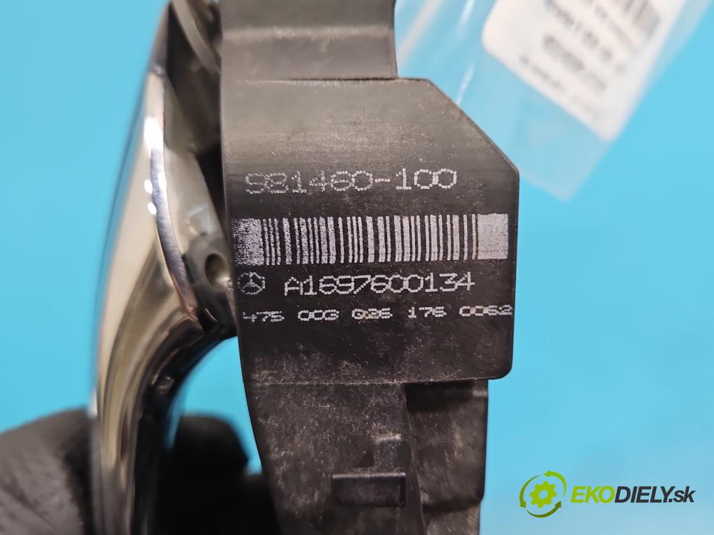 Mercedes B W245 2005-2011 2.0 cdi 140 hp automatic 103 kW 1992 cm3 5- klika přední levé A1697600134 (Vnější přední levá klika dveří)