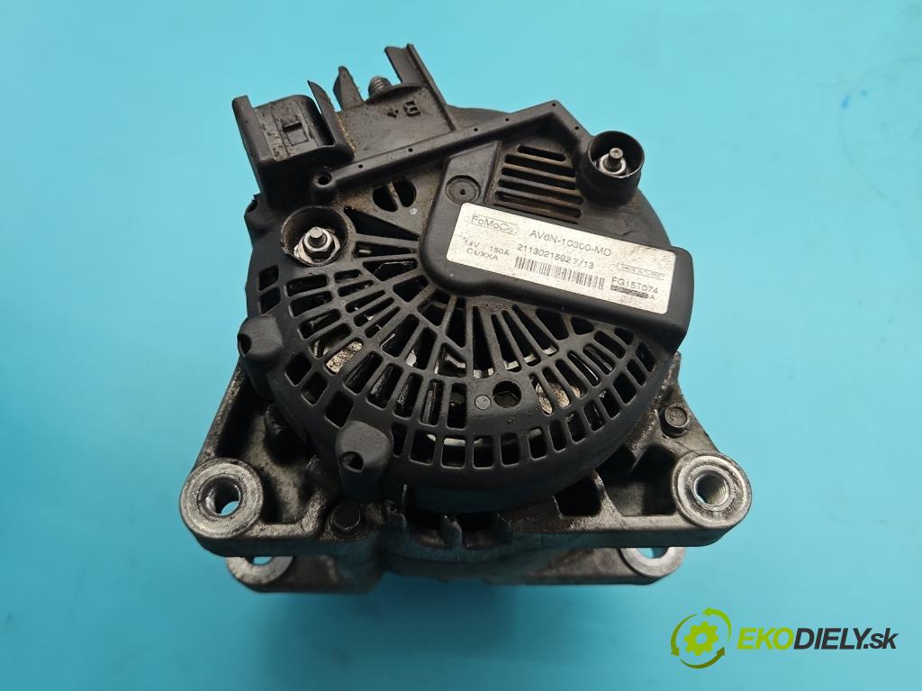 Ford Focus Mk3 2010-2018 1.6 tdci 105 HP manual 77 kW 1560 cm3 5- Alternator AV6N-10300-MD (Alternátor)