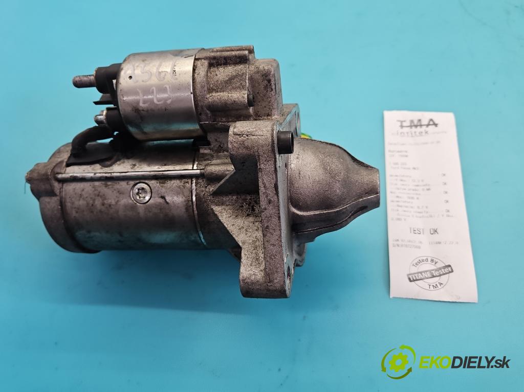 Ford Focus Mk3 2010-2018 1.6 tdci 105 HP manual 77 kW 1560 cm3 5- štartér  (Štartér)