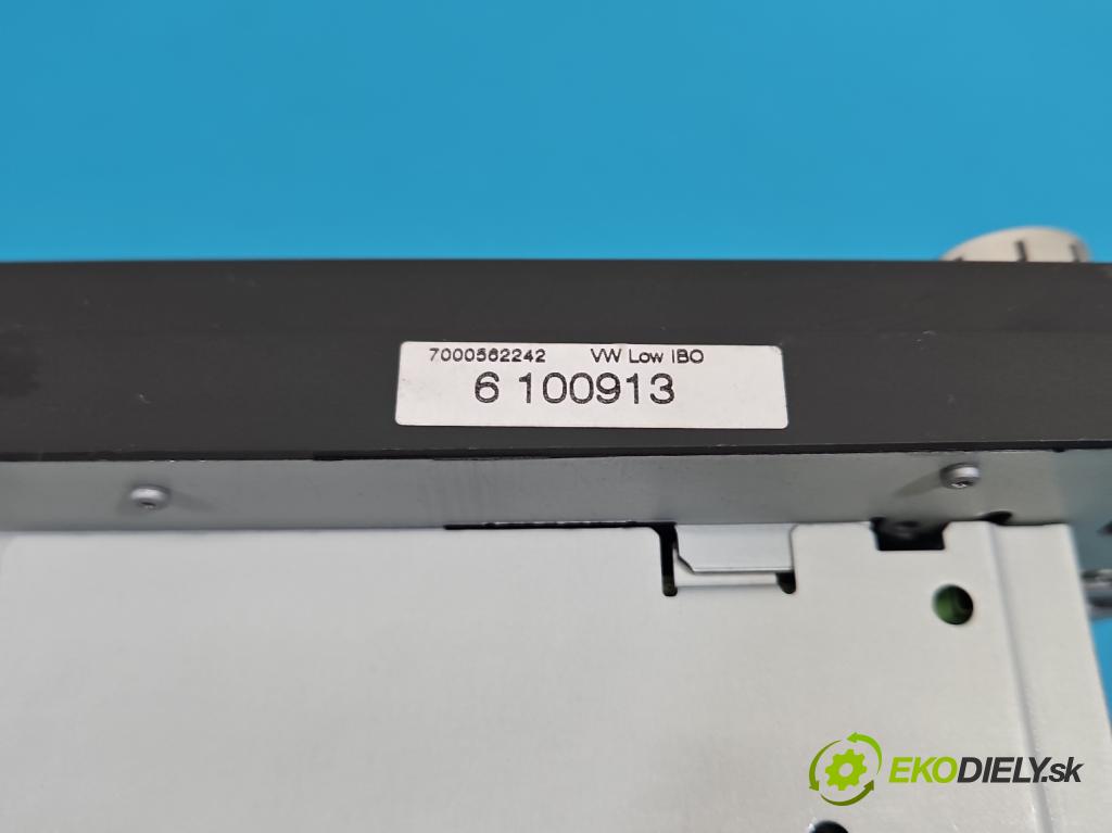 Vw Scirocco II 2008-2017 1.4 TSI 122 HP manual 90 kW 1390 cm3 3- Radio originál 1K0035186AA