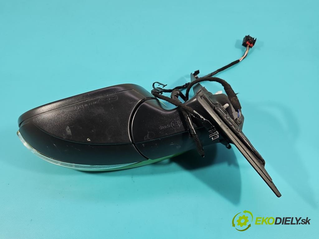 Vw Scirocco II 2008-2017 1.4 TSI 122 HP manual 90 kW 1390 cm3 3- zrkadlo ľavé 1K8857933A (Kľučka dverí ostatné)