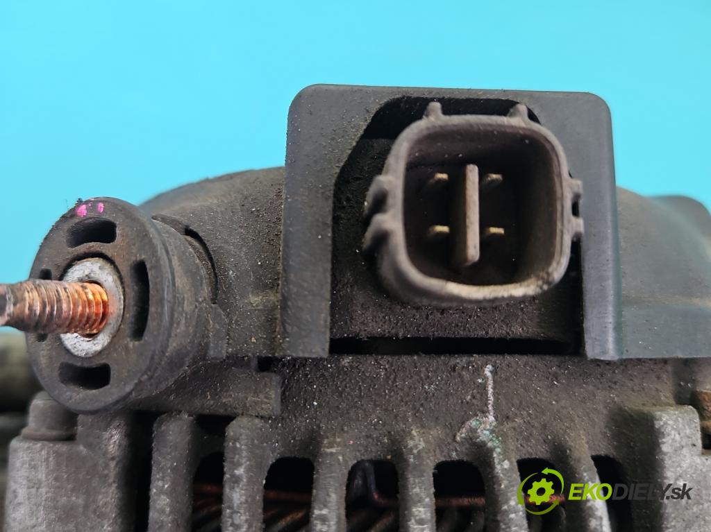 Toyota Yaris II 2005-2011 1.0 vvti 69KM manual 51 kW 998 cm3 3- Alternator (Alternátor)