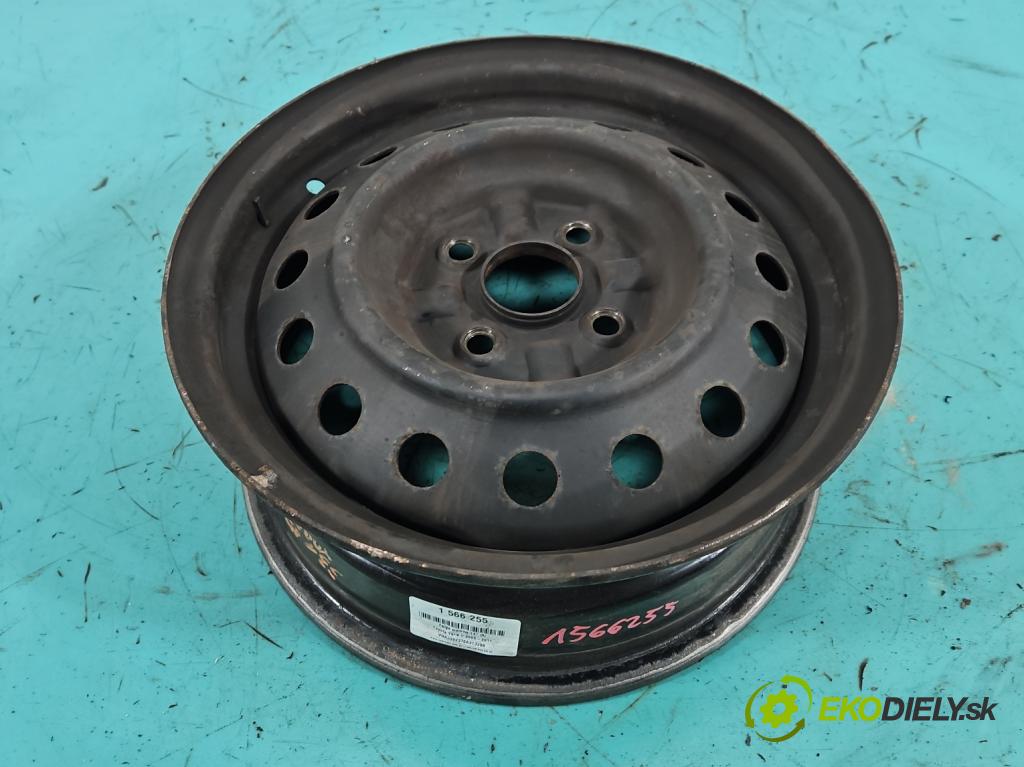 Toyota Yaris II 2005-2011 1.0 vvti 69KM manual 51 kW 998 cm3 3- Disk oceľový 14