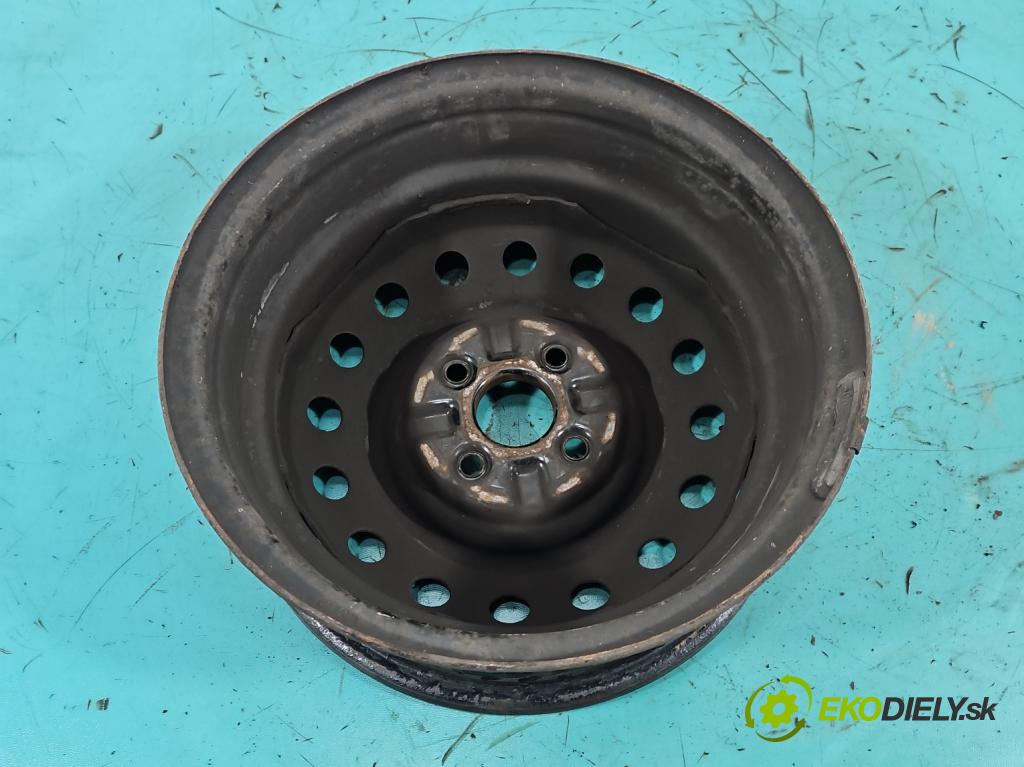 Toyota Yaris II 2005-2011 1.0 vvti 69KM manual 51 kW 998 cm3 3- Disk oceľový 14"