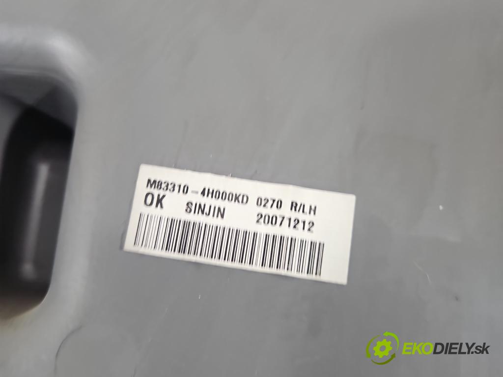 Hyundai H1 II 2007-2023 2.5 crdi 170 HP manual 125 kW 2497 cm3 5- Čalounictví: dvere zadné ľavé M83310-4H000KD