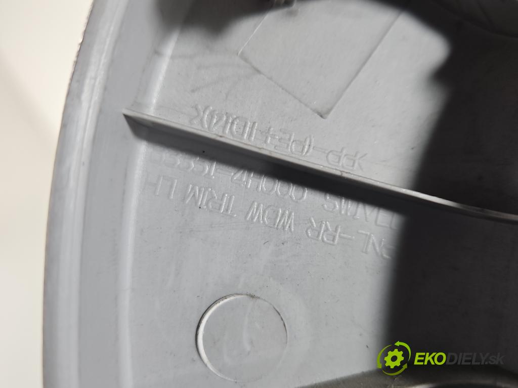 Hyundai H1 II 2007-2023 2.5 crdi 170 HP manual 125 kW 2497 cm3 5- Čalounictví: dvere zadné ľavé M83310-4H000KD