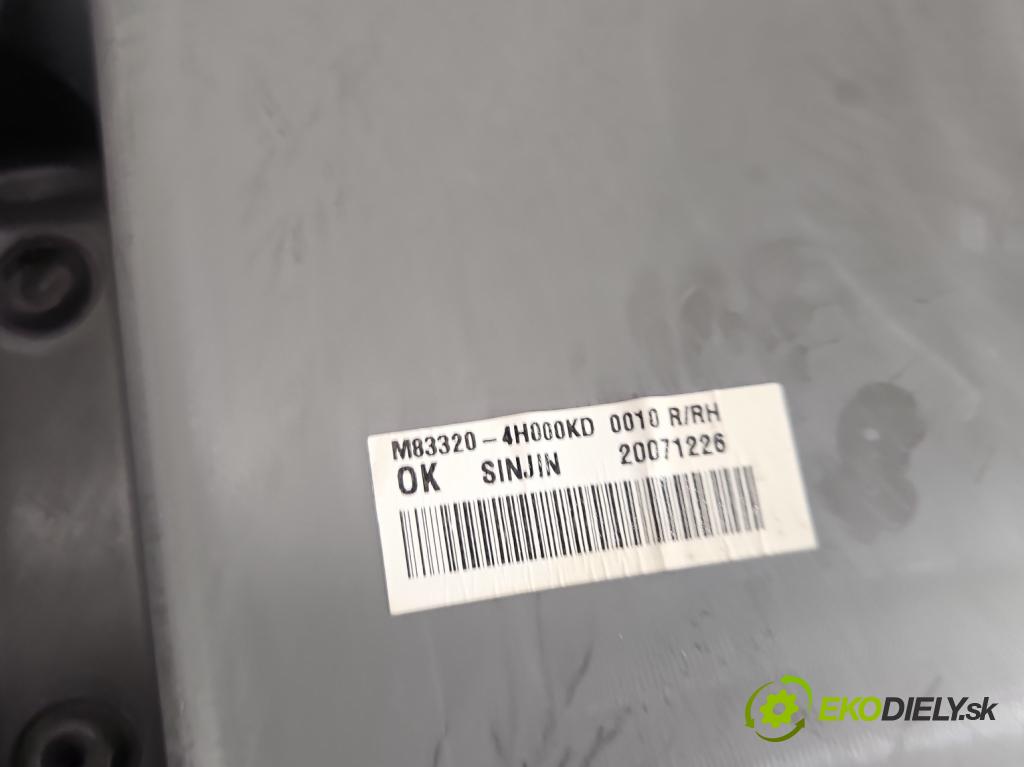 Hyundai H1 II 2007-2023 2.5 crdi 170 HP manual 125 kW 2497 cm3 5- Čalounictví: dvere zadné pravé M83320-4H000KD