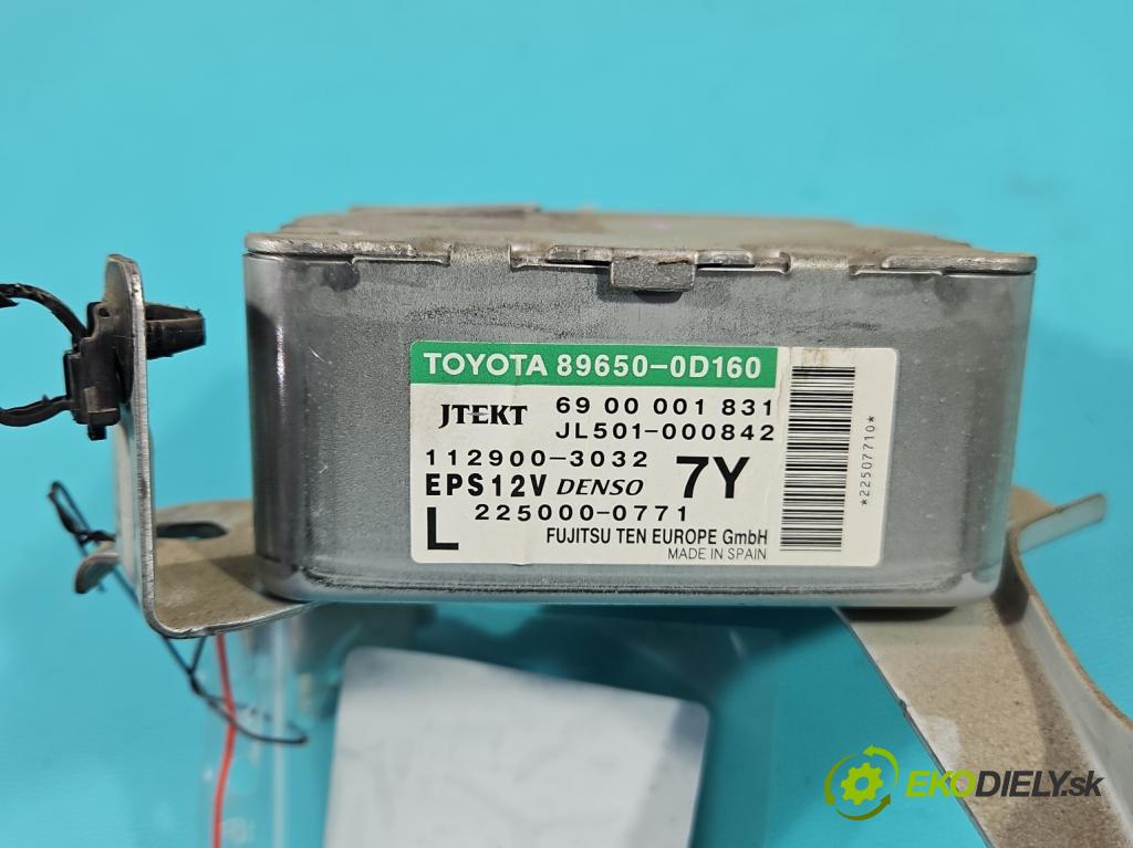 Toyota Yaris II 2005-2011 1.0 vvti 69KM manual 51 kW 998 cm3 3- řídící jednotka 89650-0D160