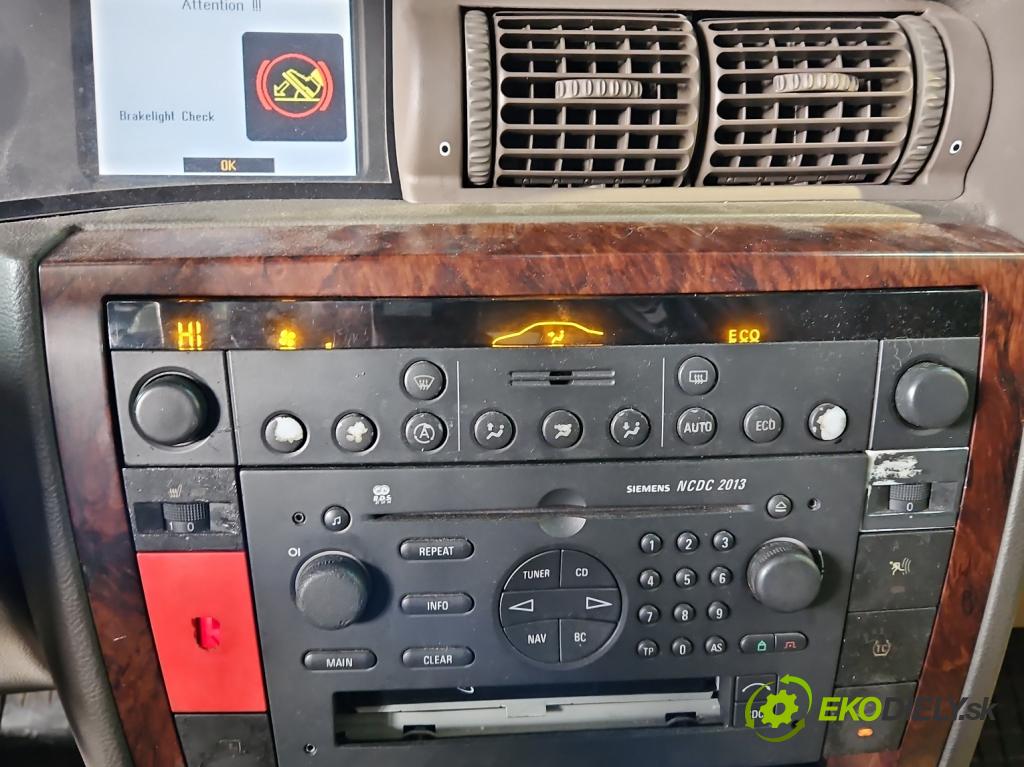 Opel Omega B 1994-2003 3.0 V6 211KM automatic 155 kW 2962 cm3 4- panel kúrenia 24449677