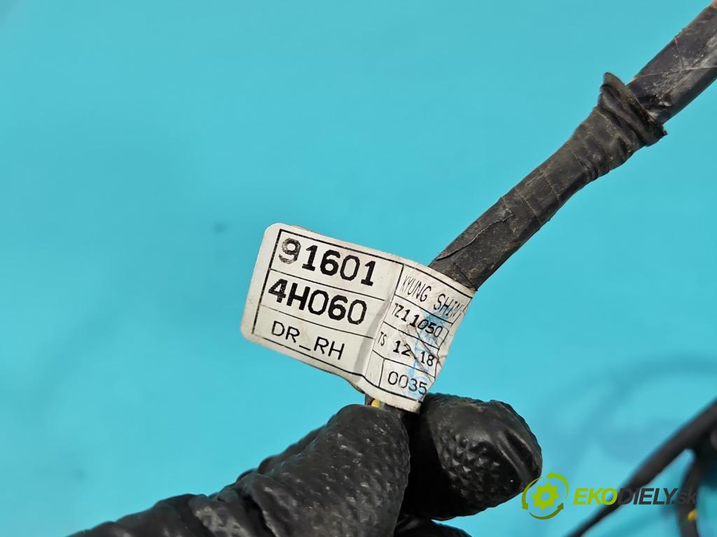 Hyundai H1 II 2007-2023 2.5 crdi 170 HP manual 125 kW 2497 cm3 5- Zväzok: dvere predné pravých 91601-4H060