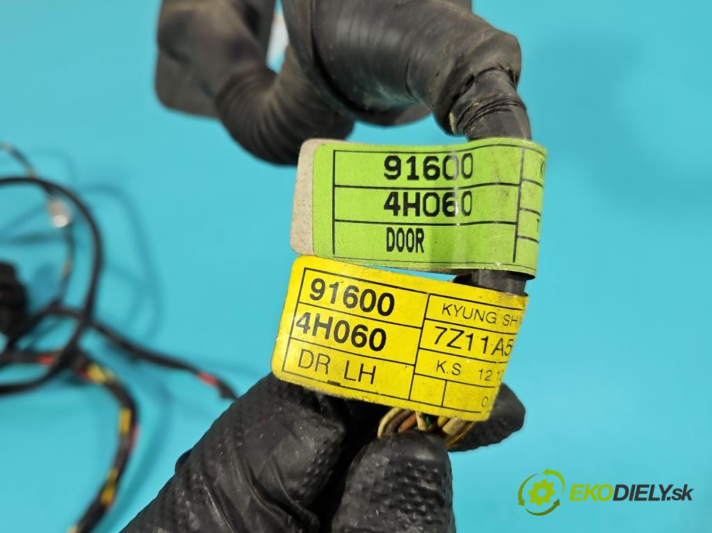 Hyundai H1 II 2007-2023 2.5 crdi 170 HP manual 125 kW 2497 cm3 5- Zväzok: dvere predné vľavo: 91600-4H060