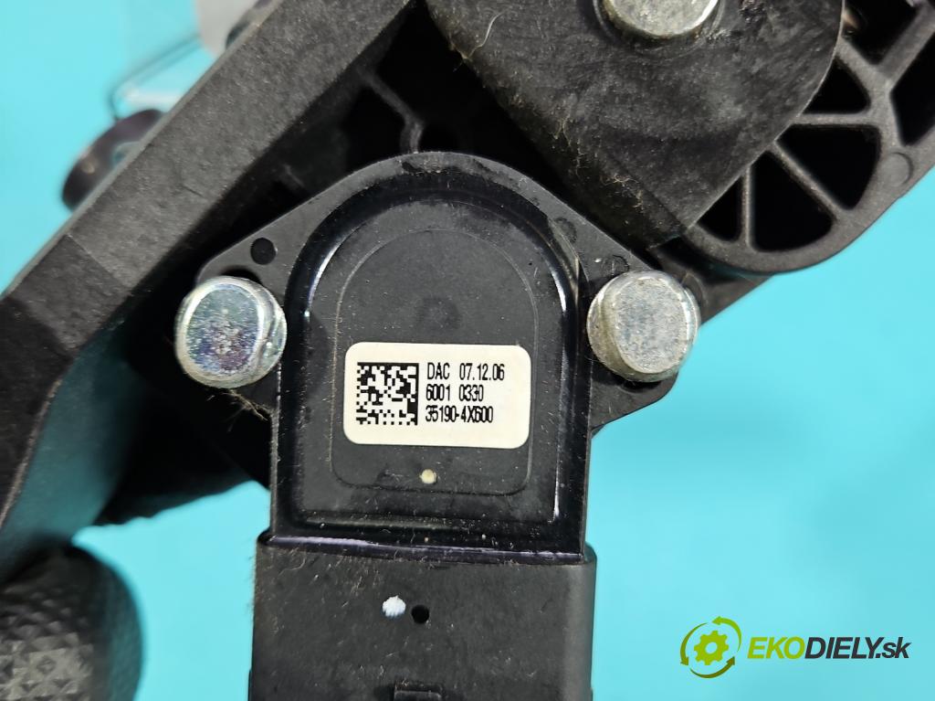 Hyundai H1 II 2007-2023 2.5 crdi 170 HP manual 125 kW 2497 cm3 5- pedal plyn potenciometr: 35190-4X600