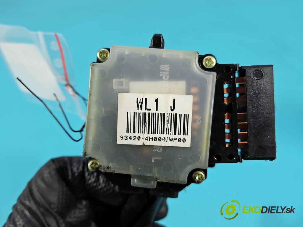 Hyundai H1 II 2007-2023 2.5 crdi 170 HP manual 125 kW 2497 cm3 5- prepínač stieračov 93420-4H000 (Prepínacie páčky pod volantom)