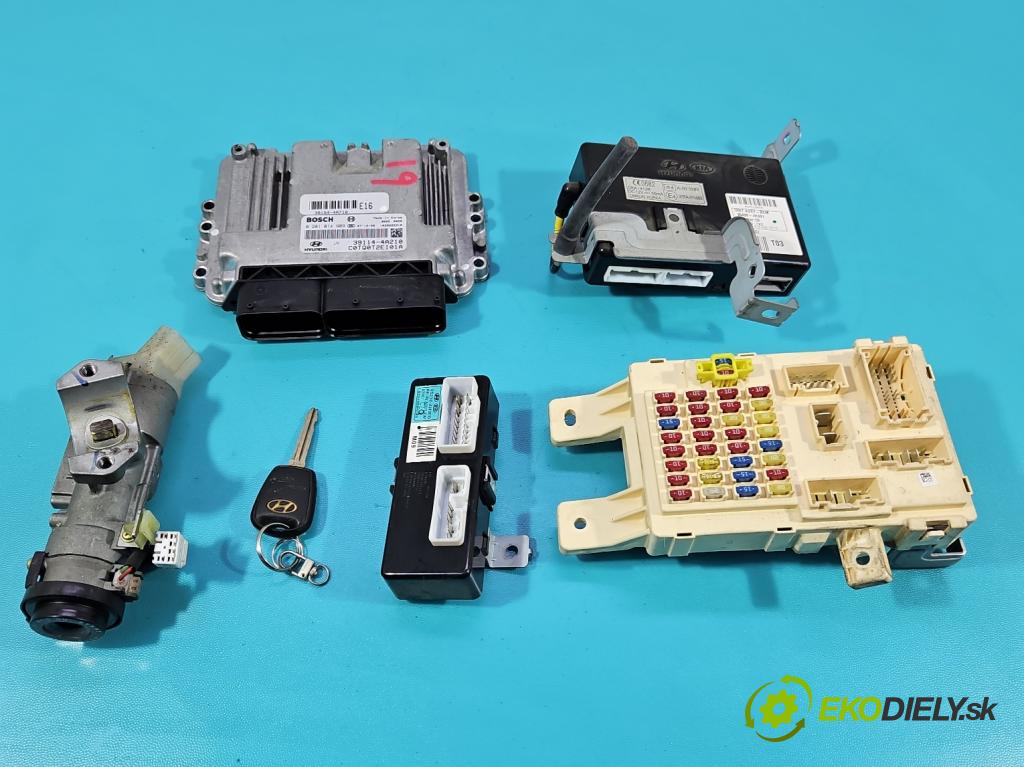 Hyundai H1 II 2007-2023 2.5 crdi 170 hp manual 125 kW 2497 cm3 5- řídící jednotka motoru 0281014909