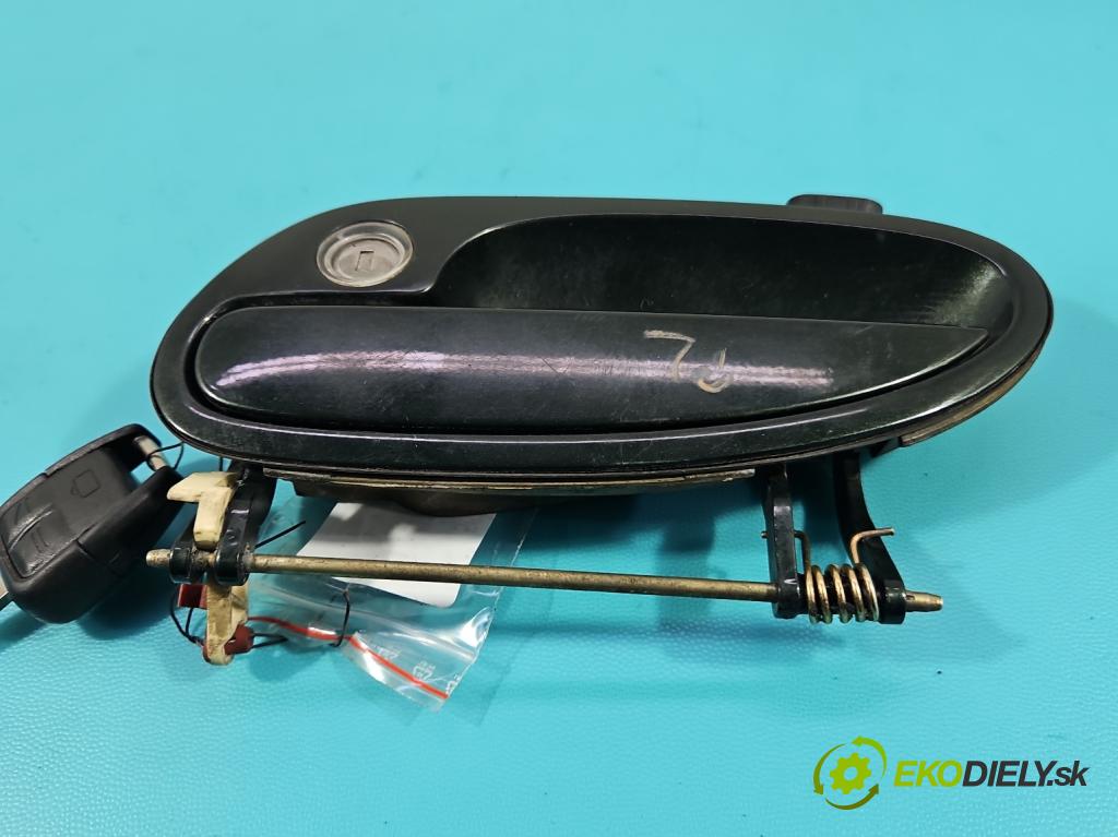 Opel Omega B 1994-2003 3.0 V6 211KM automatic 155 kW 2962 cm3 4- rukoväť predné ľavé mimo:  (Kľučka dverí vonkajšia predná ľavá)