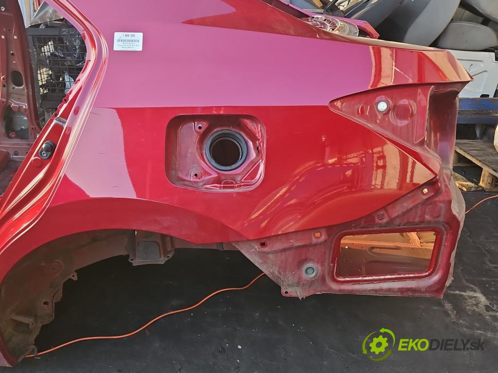 Toyota Corolla E16/E18  2013-2019 1.6 16V 132  HP manual 97 kW 1598 cm3 4- blatník zadné ľavý