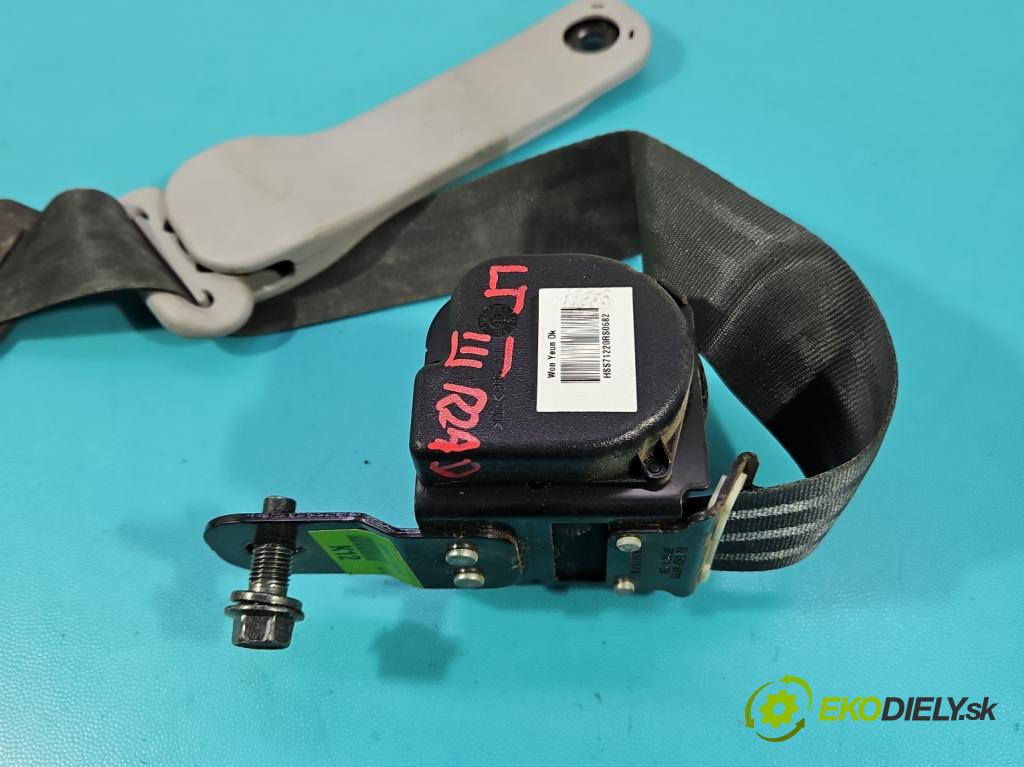 Hyundai H1 II 2007-2023 2.5 crdi 170 HP manual 125 kW 2497 cm3 5- pas bezpečnosť: zadné ľavý 89810-4H010