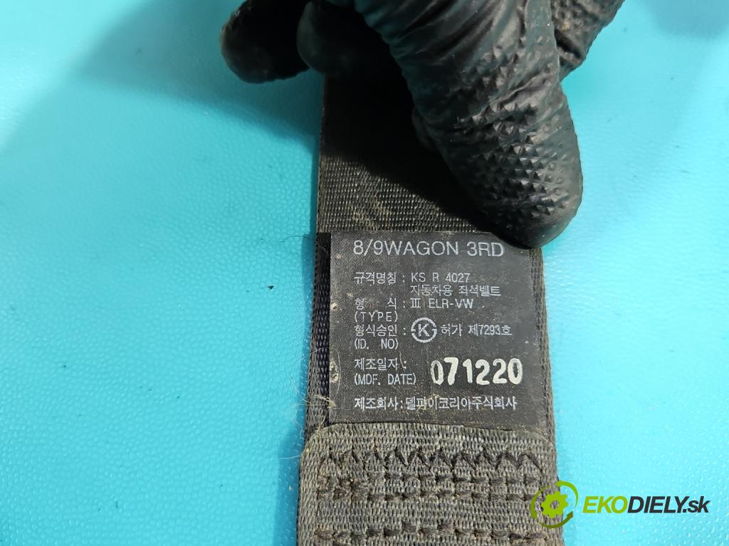 Hyundai H1 II 2007-2023 2.5 crdi 170 HP manual 125 kW 2497 cm3 5- pas bezpečnosť: zadné ľavý 89810-4H010