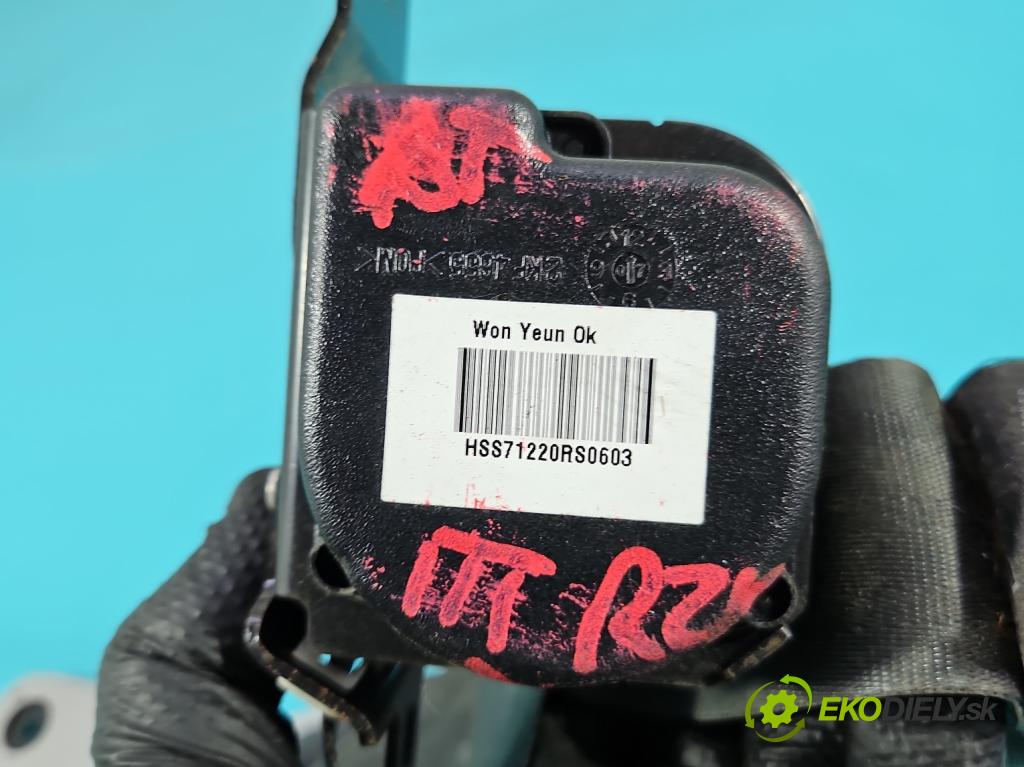 Hyundai H1 II 2007-2023 2.5 crdi 170 HP manual 125 kW 2497 cm3 5- pas bezpečnosť: zadné pravý 89820-4H020