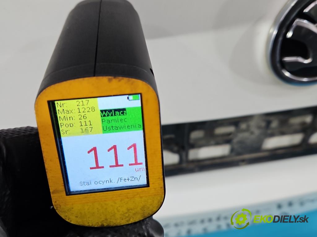 Skoda Roomster 1.4 16V 86 hp manual 63 kW 1390 cm3 5- zadní kufrové dveře  (Zadní kapota (kufr))