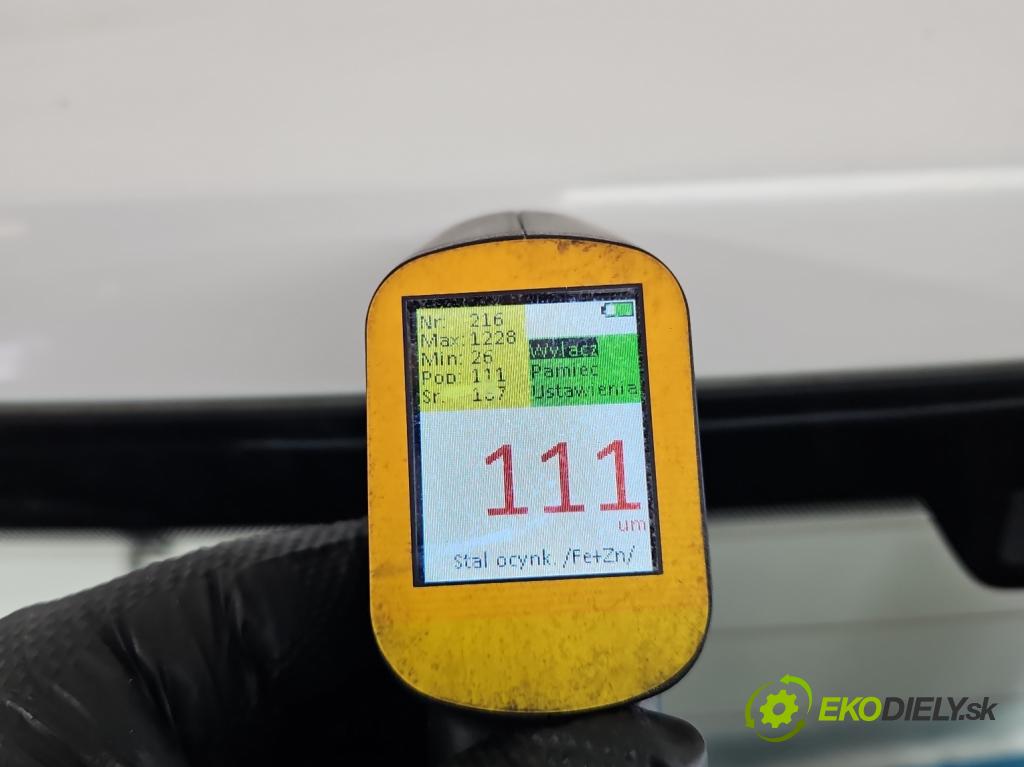 Skoda Roomster 1.4 16V 86 hp manual 63 kW 1390 cm3 5- zadní kufrové dveře  (Zadní kapota (kufr))