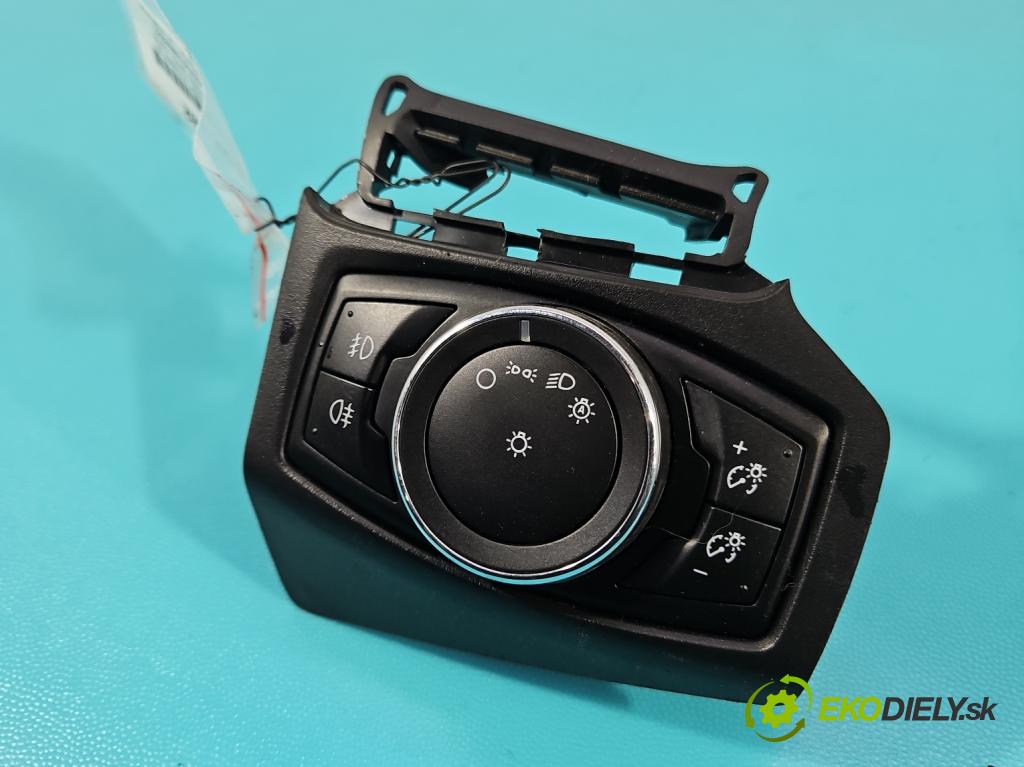 Ford Focus Mk3 2010-2018 1.6 tdci 105 hp manual 77 kW 1560 cm3 5- Přepínač světel na deska: 10097648