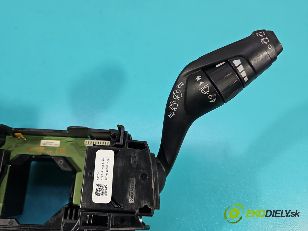 Ford Focus Mk3 2010-2018 1.6 tdci 105 HP manual 77 kW 1560 cm3 5- prepínač komplex: BV6T-13N064-AH (Prepínacie páčky pod volantom)