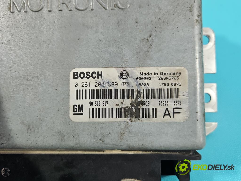 Opel Omega B 1994-2003 3.0 V6 211KM automatic 155 kW 2962 cm3 4- riadiaca jednotka motora 0261204589