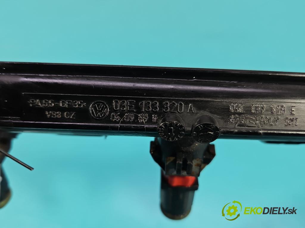 Seat Ibiza IV 6J 2008-2017 1.2 12V 69KM manual 51 kW 1198 cm3 3- vstrek 03E906031C (Vstrekovač paliva)