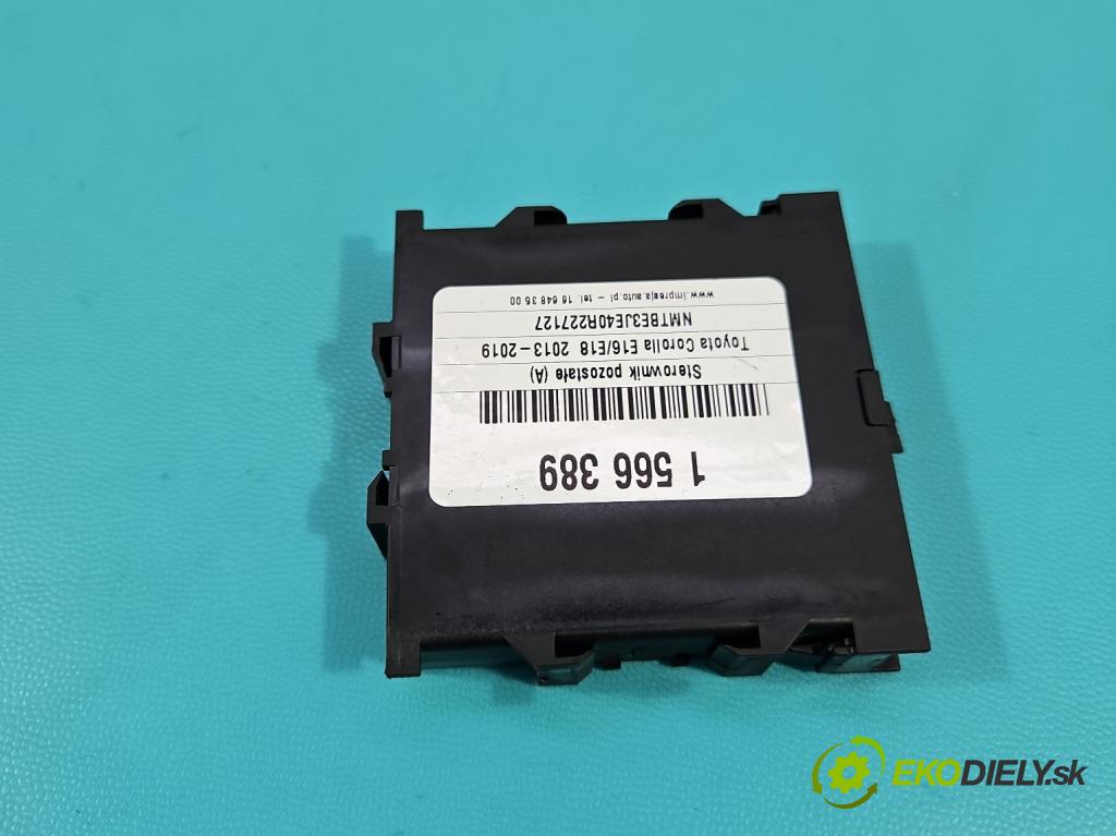 Toyota Corolla E16/E18  2013-2019 1.6 16V 132  HP manual 97 kW 1598 cm3 4- riadiaca jednotka ostatné 89340-02160