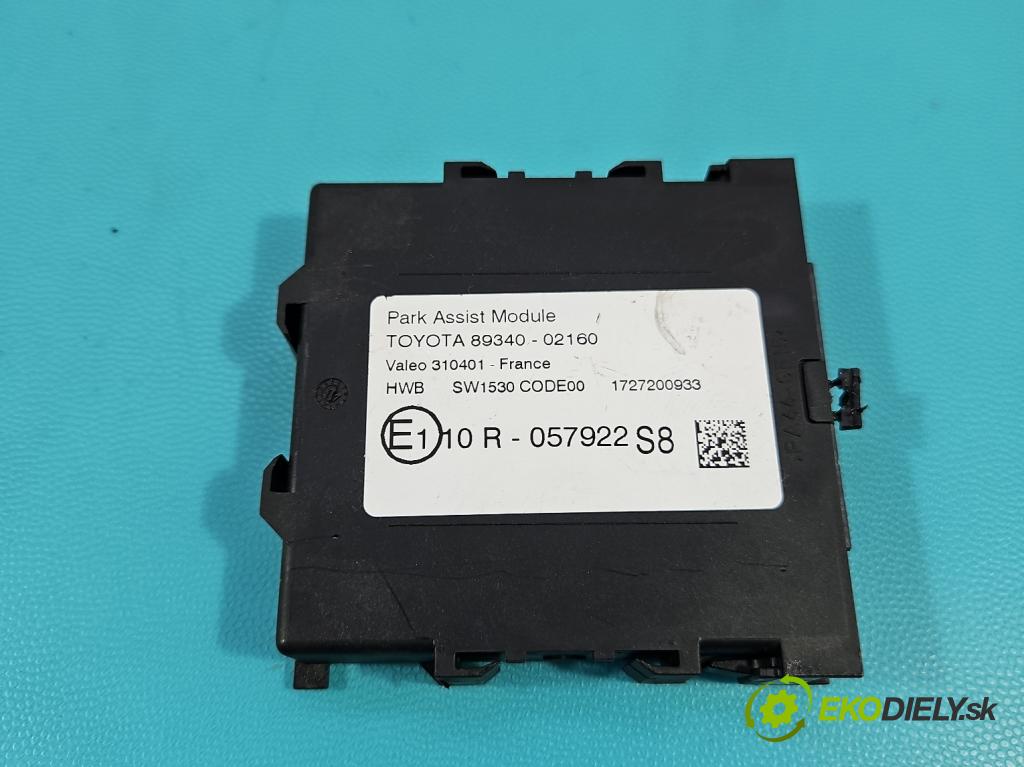 Toyota Corolla E16/E18  2013-2019 1.6 16V 132  HP manual 97 kW 1598 cm3 4- riadiaca jednotka ostatné 89340-02160