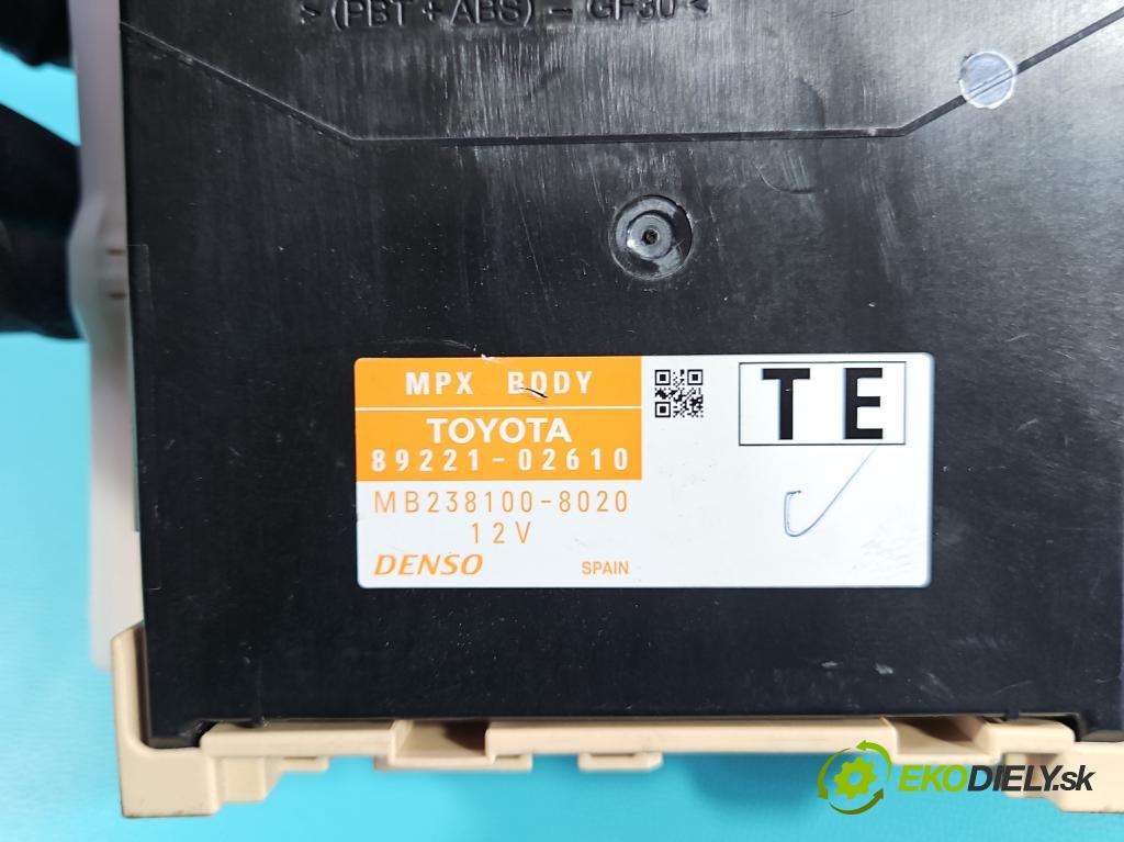 Toyota Corolla E16/E18  2013-2019 1.6 16V 132  HP manual 97 kW 1598 cm3 4- riadiaca jednotka ostatné 89221-02610