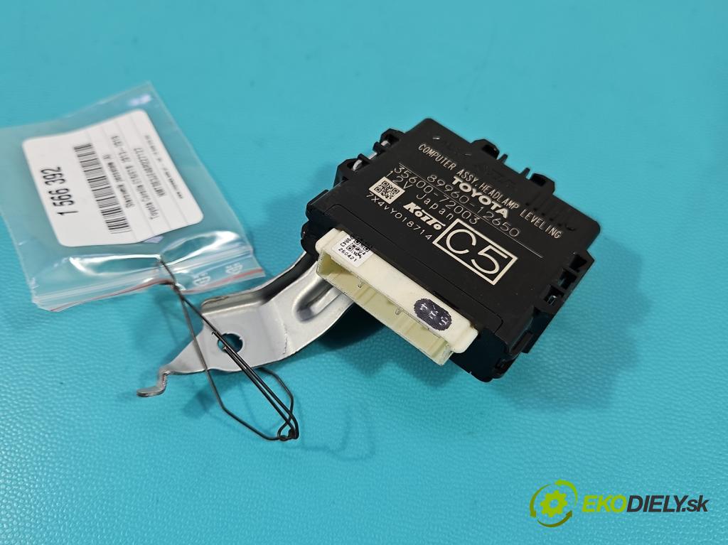Toyota Corolla E16/E18  2013-2019 1.6 16V 132 hp manual 97 kW 1598 cm3 4- řídící jednotka 89960-12650