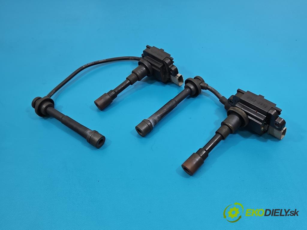 Suzuki Swift Mk6 2005-2010 1.6 16V 125 HP manual 92 kW 1586 cm3 3- cievka zapaľovacia 6B12-0372 (Zapaľovacia cievka)