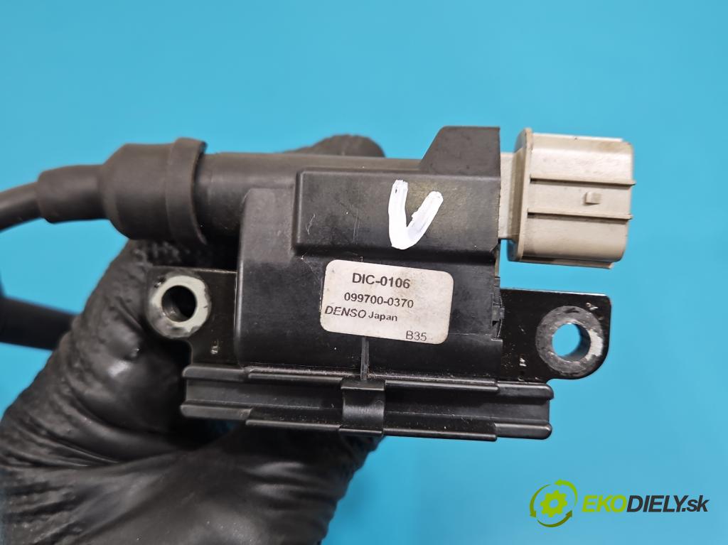 Suzuki Swift Mk6 2005-2010 1.6 16V 125 HP manual 92 kW 1586 cm3 3- cievka zapaľovacia 6B12-0372 (Zapaľovacia cievka)