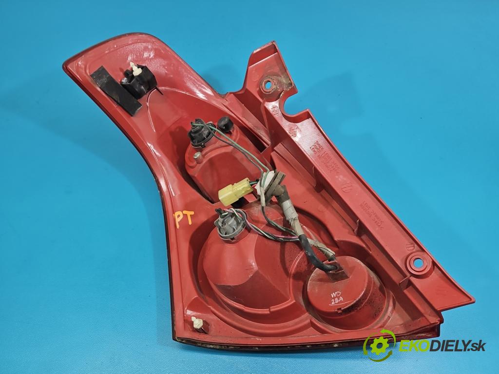 Suzuki Swift Mk6 2005-2010 1.6 16V 125 HP manual 92 kW 1586 cm3 3- svetlo / reflektor zadné pravé  (Kľučka dverí ostatné)