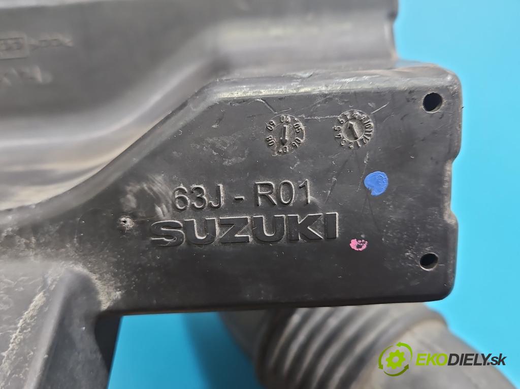 Suzuki Swift Mk6 2005-2010 1.6 16V 125 hp manual 92 kW 1586 cm3 3- obal filtra vzduchu 63J-A01 (Kryt vzduchového filtru)