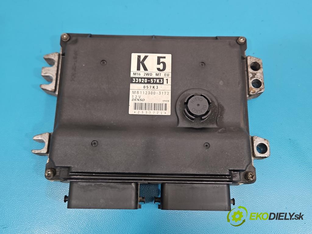 Suzuki Swift Mk6 2005-2010 1.6 16V 125 HP manual 92 kW 1586 cm3 3- riadiaca jednotka motora 33920-57K3