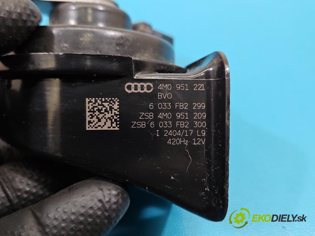 Audi Q7 2015- 3.0 TFSI CRE 333KM: automatic 245 kW 2995 cm3 5- Klakson: 4M0951221