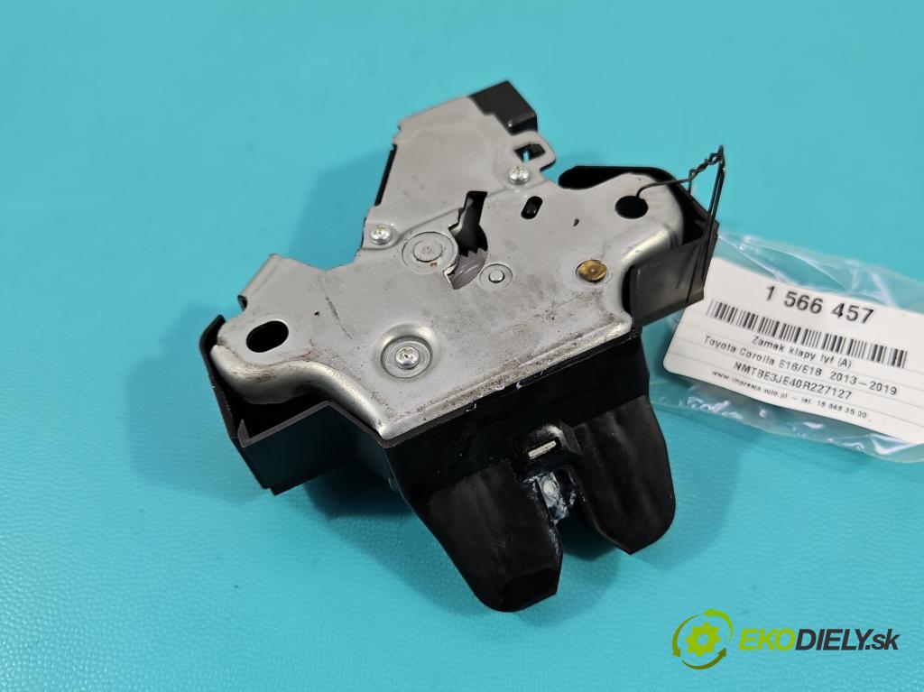 Toyota Corolla E16/E18  2013-2019 1.6 16V 132  HP manual 97 kW 1598 cm3 4- zámok kufrové dvere zadné 79052