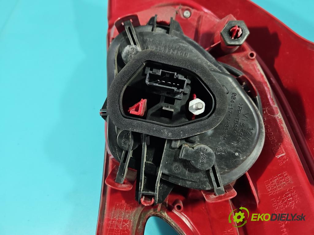 Peugeot 208 I 2012-2019 1.6 hdi 92 HP manual 68 kW 1560 cm3 5- svetlo / reflektor zadné ľavé 9672628280-02 (Kľučka dverí ostatné)