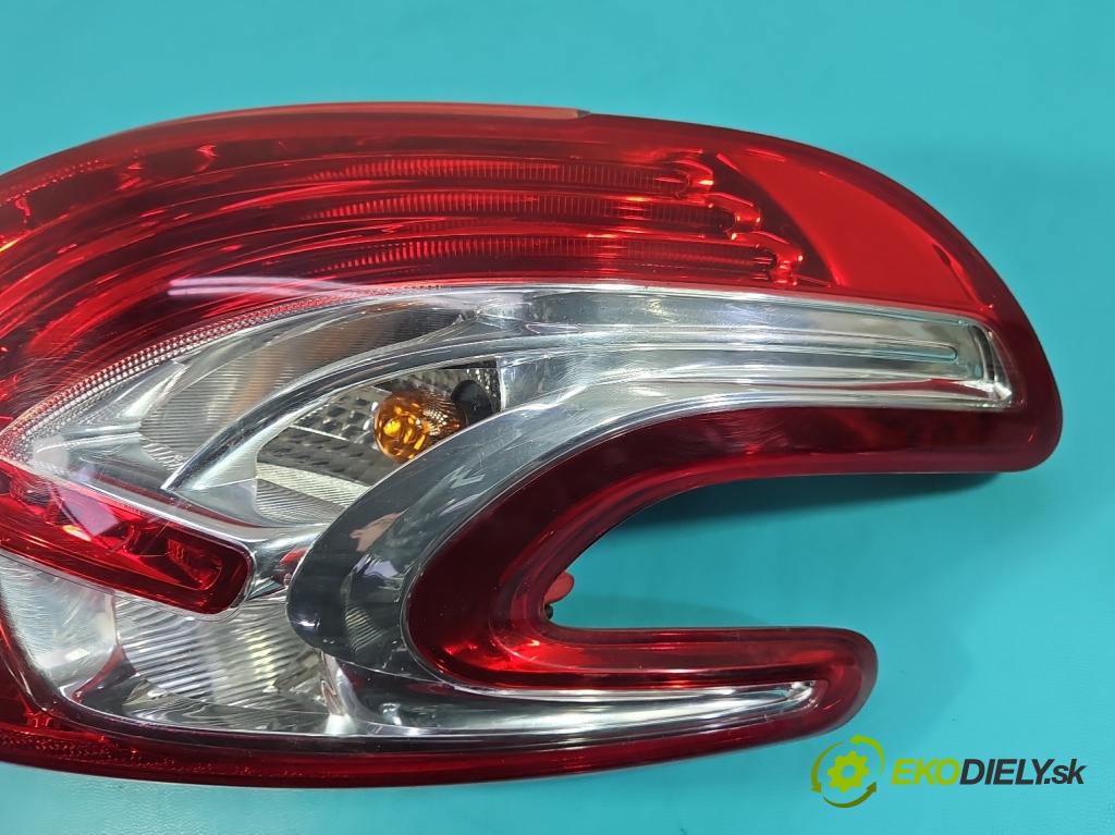 Peugeot 208 I 2012-2019 1.6 hdi 92 HP manual 68 kW 1560 cm3 5- svetlo / reflektor zadné pravé 9672628380 (Kľučka dverí ostatné)