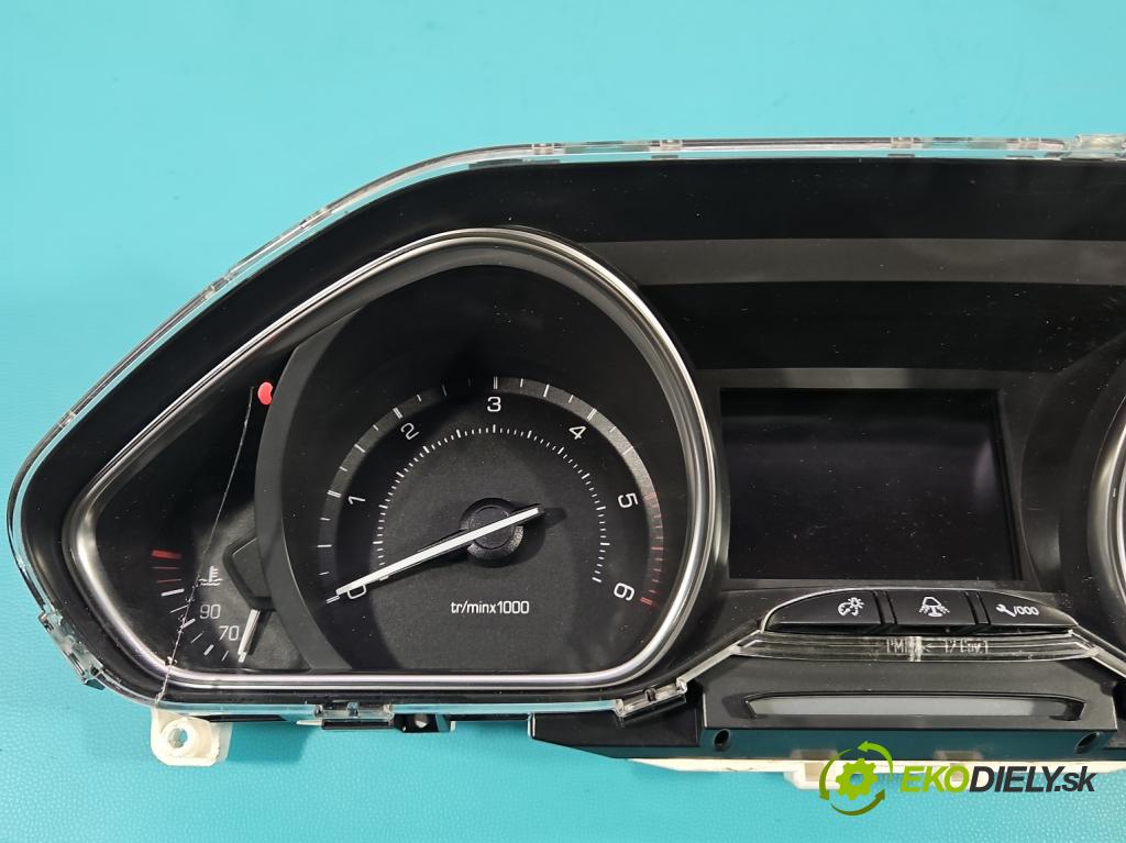 Peugeot 208 I 2012-2019 1.6 hdi 92 HP manual 68 kW 1560 cm3 5- prístrojovka/ budíky 9805341480 (Prístrojová doska)