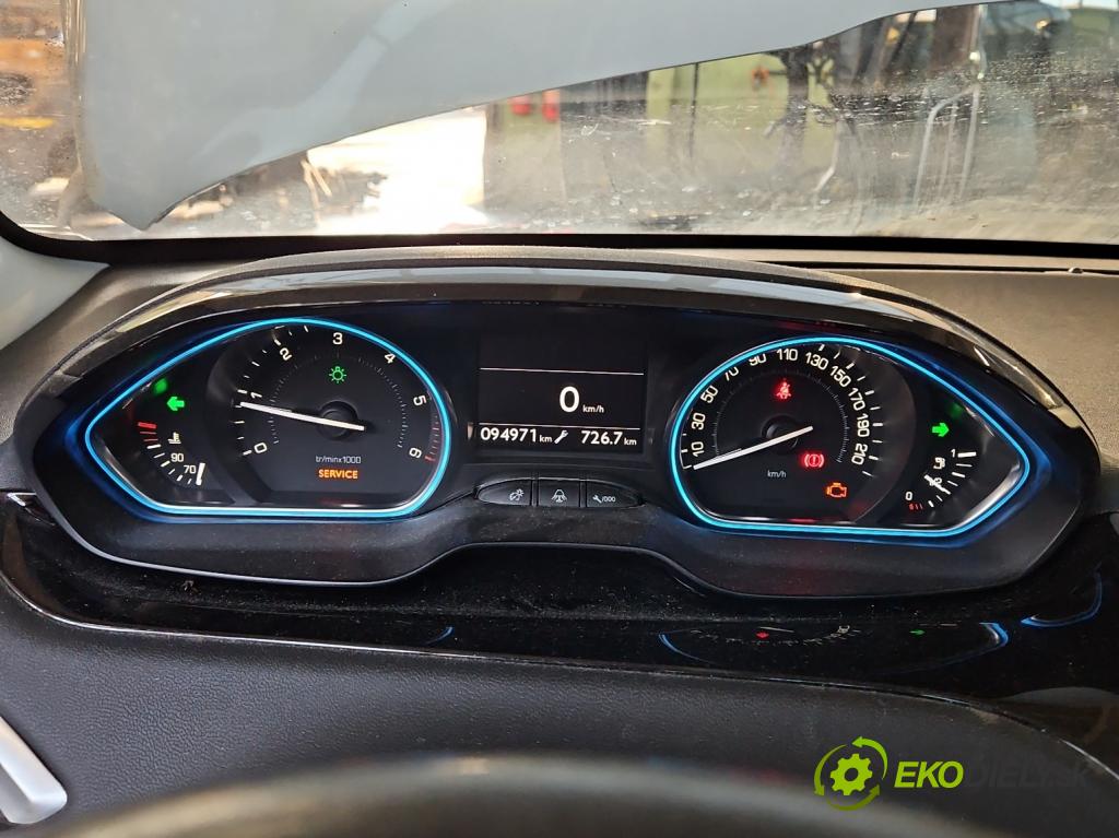 Peugeot 208 I 2012-2019 1.6 hdi 92 HP manual 68 kW 1560 cm3 5- prístrojovka/ budíky 9805341480 (Prístrojová doska)