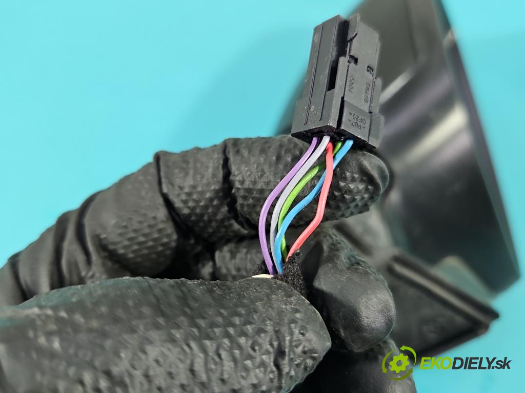 Peugeot 208 I 2012-2019 1.6 hdi 92 HP manual 68 kW 1560 cm3 5- zrkadlo ľavé 232673077 (Kľučka dverí ostatné)