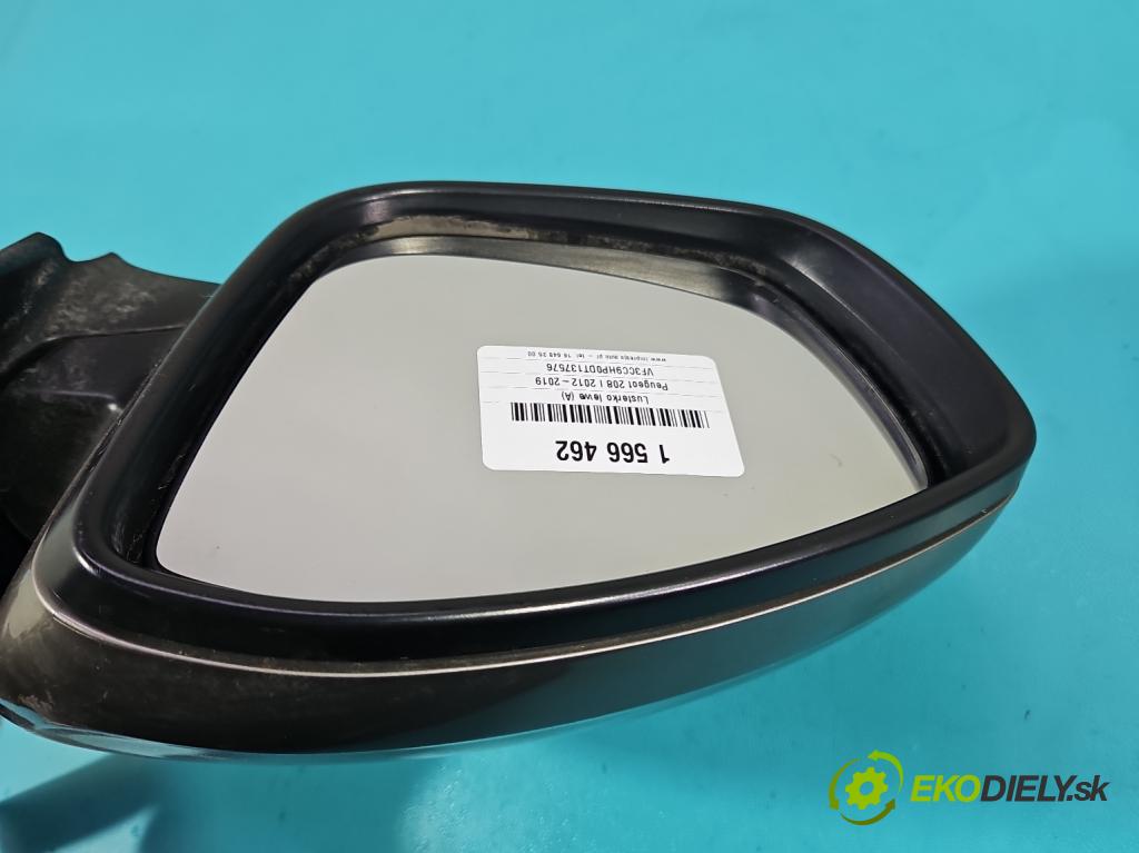 Peugeot 208 I 2012-2019 1.6 hdi 92 HP manual 68 kW 1560 cm3 5- zrkadlo ľavé 232673077 (Kľučka dverí ostatné)